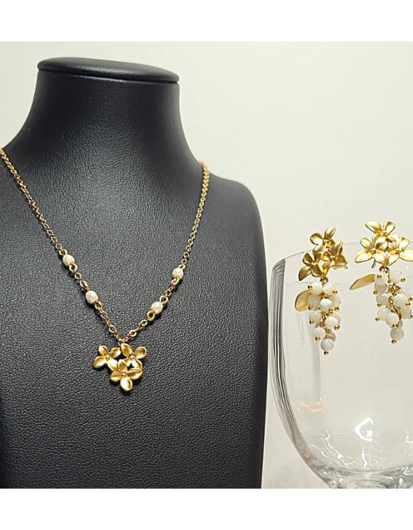 Collier Fleurs d'Hiver