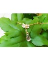 Collier fin 3 Fleurs Crystal