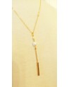 Collier Lanterne Perle de Culture