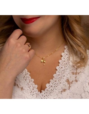 Collier Petite Feuille