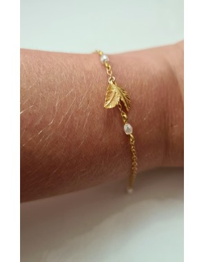 Bracelet Petite Feuille