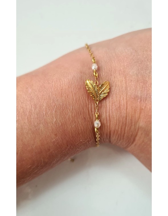 Bracelet Petite Feuille