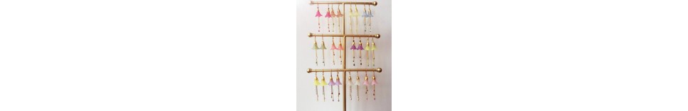 Boucles Fleurs & Clochettes